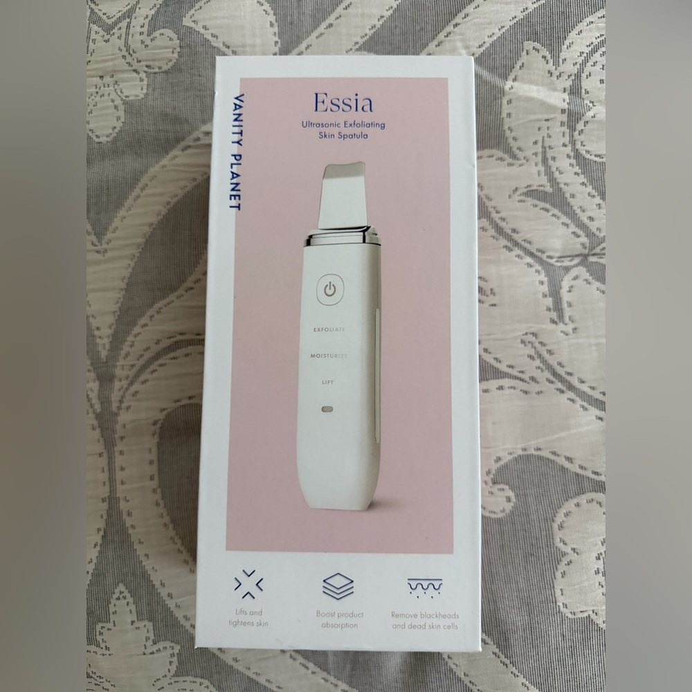 Vanity Planet Essia Skin Spatula in White